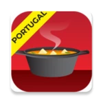 receitas de cozinha portuguesa android application logo